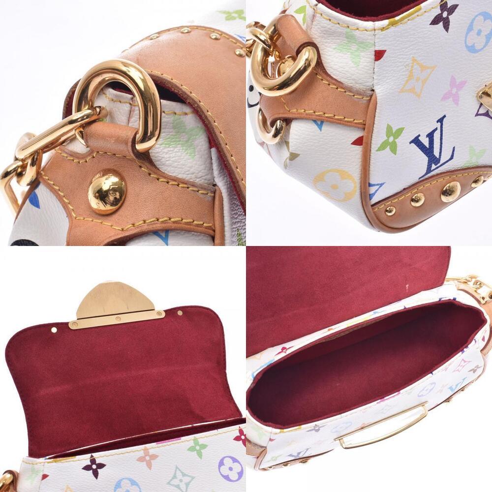 LOUIS VUITTON Multicolor Marilyn Blanc White Monogram Handbag - Picture 11 of 11
